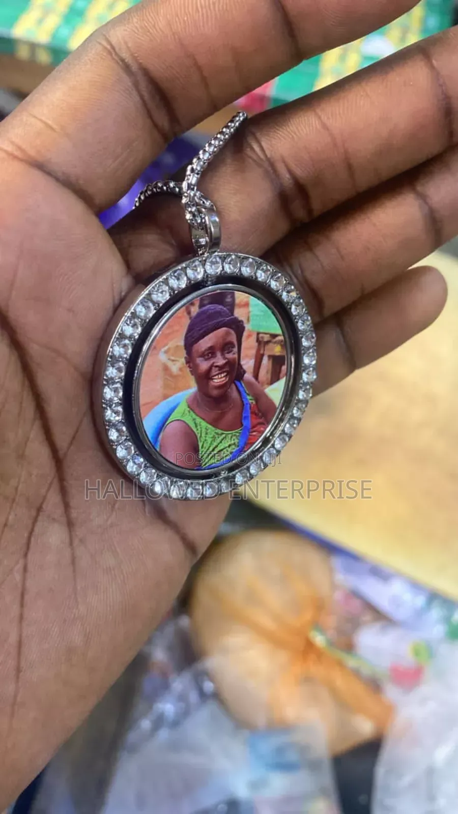 Sublimation Rotating Necklace/Chain