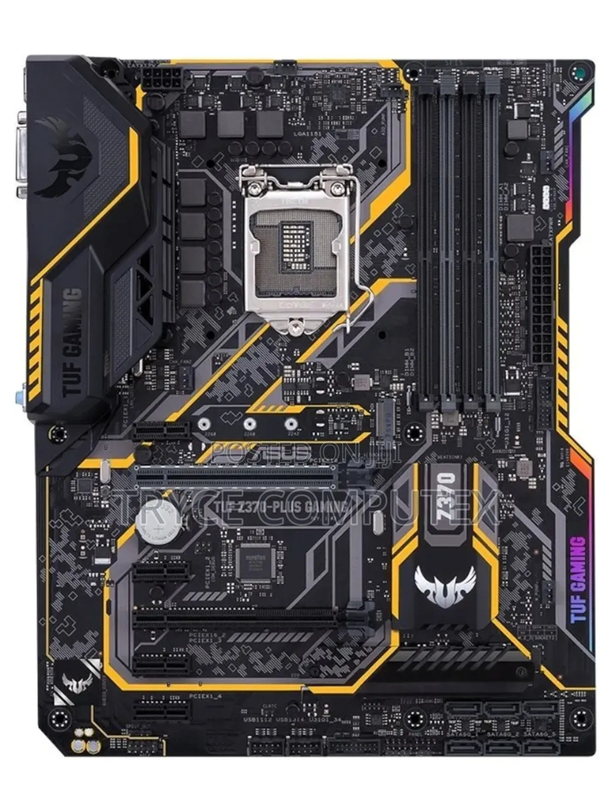 Asus Tuf Z370 Plus Motherboard for 8th and 9th Generation Cpu