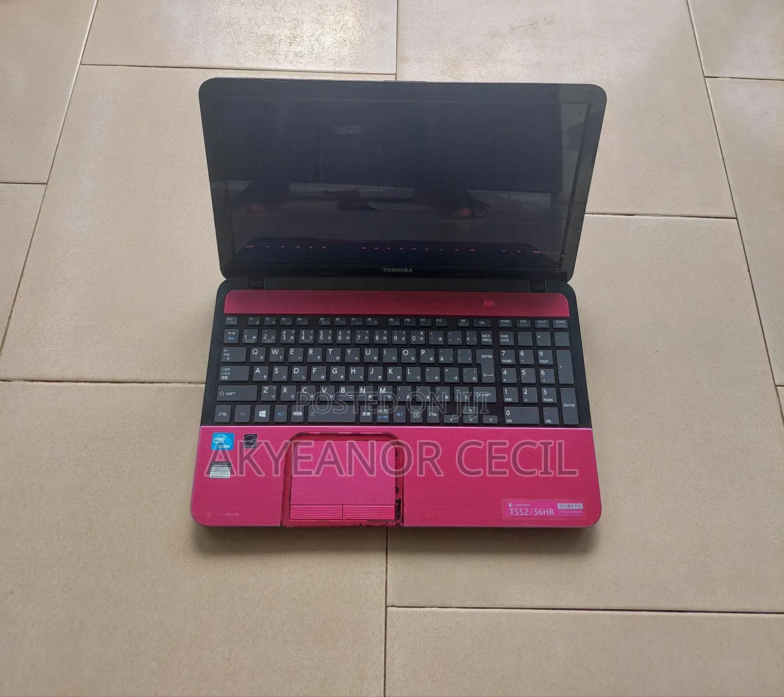Laptop Toshiba Dynabook t552 4GB Intel Celeron HDD 320GB
