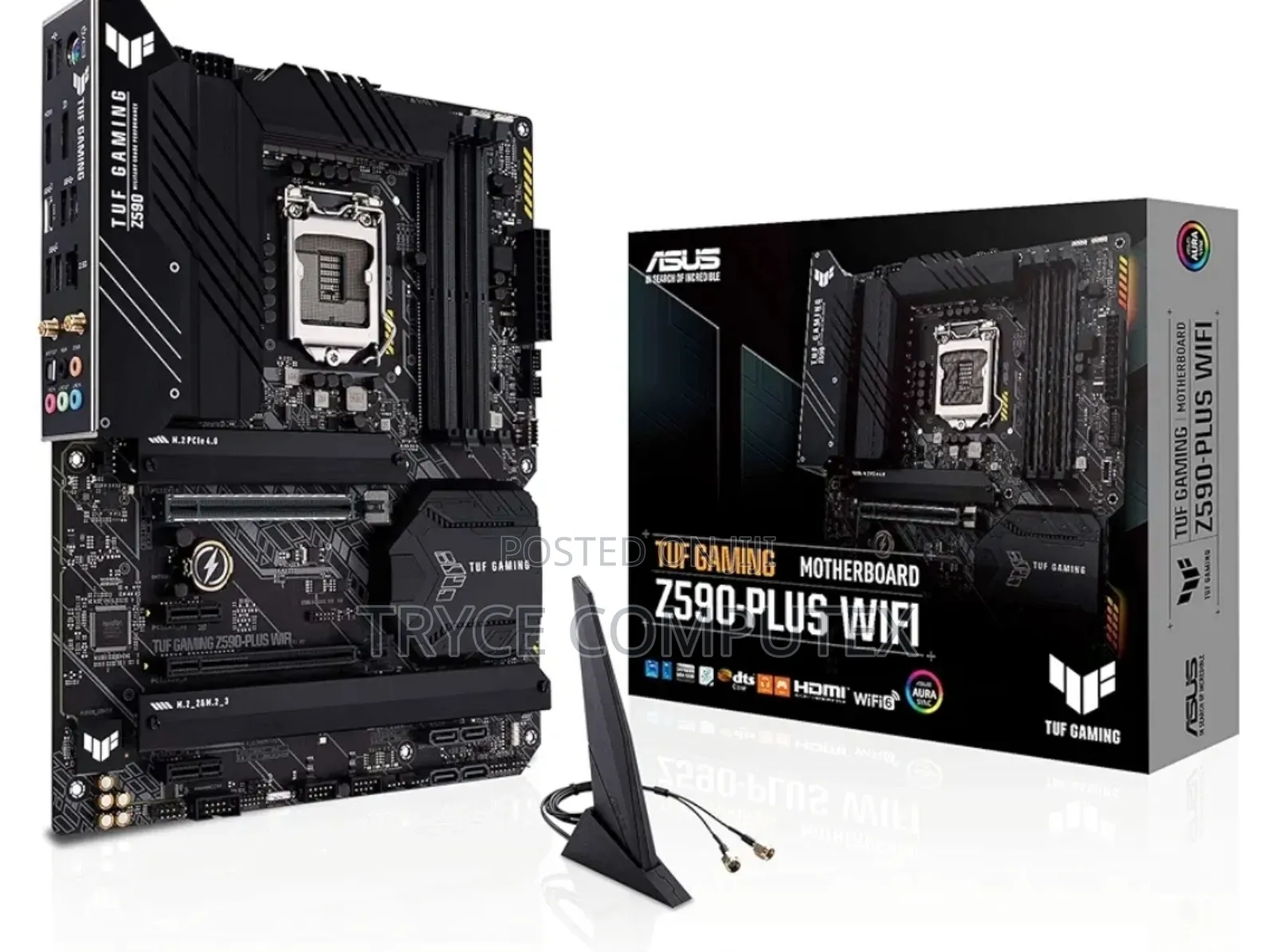 Asus Tuf Z590-Plus Wifi (Intel 11th/10th Gen Gaming Motherboard