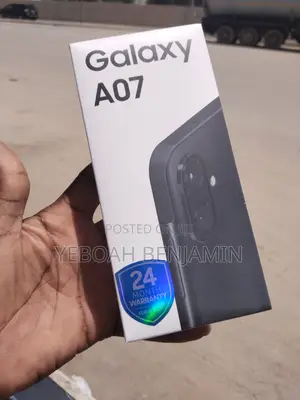 New Samsung Galaxy A07 128 GB Black