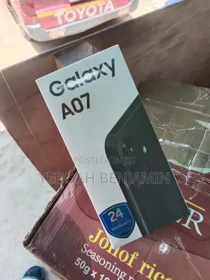 New Samsung Galaxy A07 128 GB Black