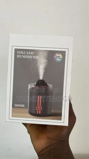 Portable Volcano Crack Aroma Air Humidifier