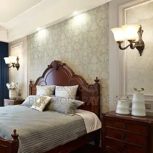 Double-Headed European-Style Retro Wall Sconce Lamp