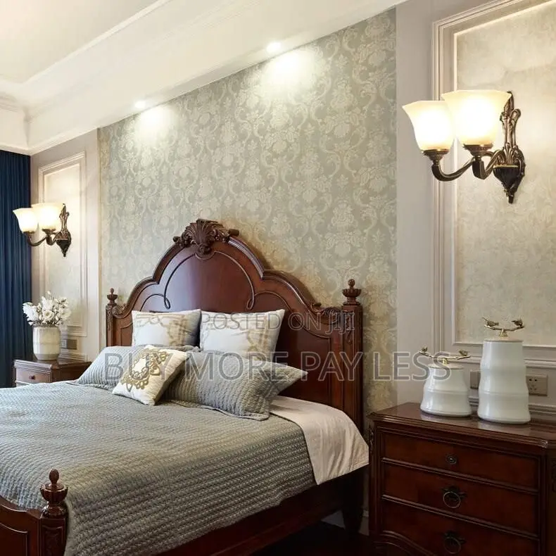 Double-Headed European-Style Retro Wall Sconce Lamp