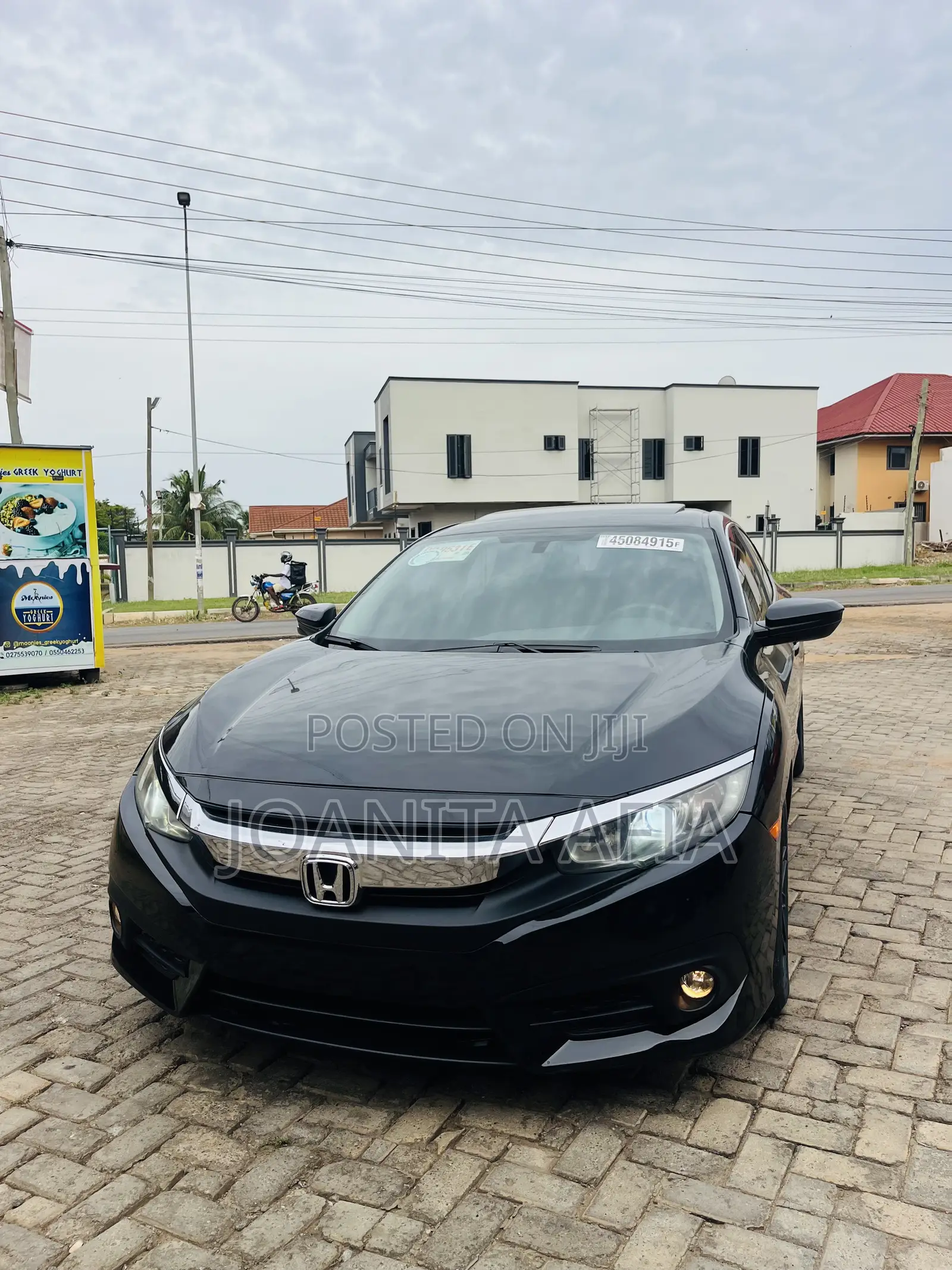 Honda Civic EX-L 4dr Sedan (1.5L 4cyl) 2017 Black