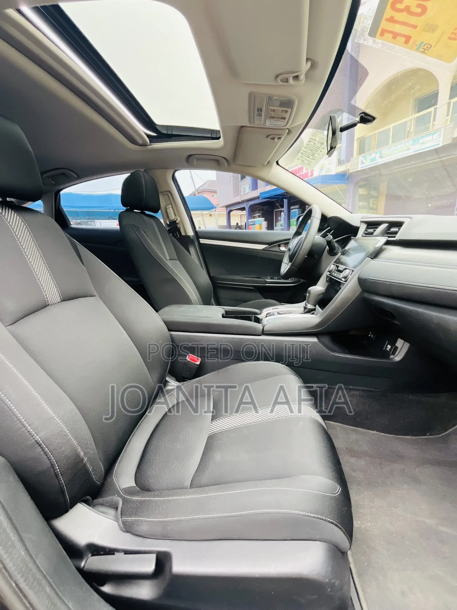 Honda Civic EX-L 4dr Sedan (1.5L 4cyl) 2017 Black