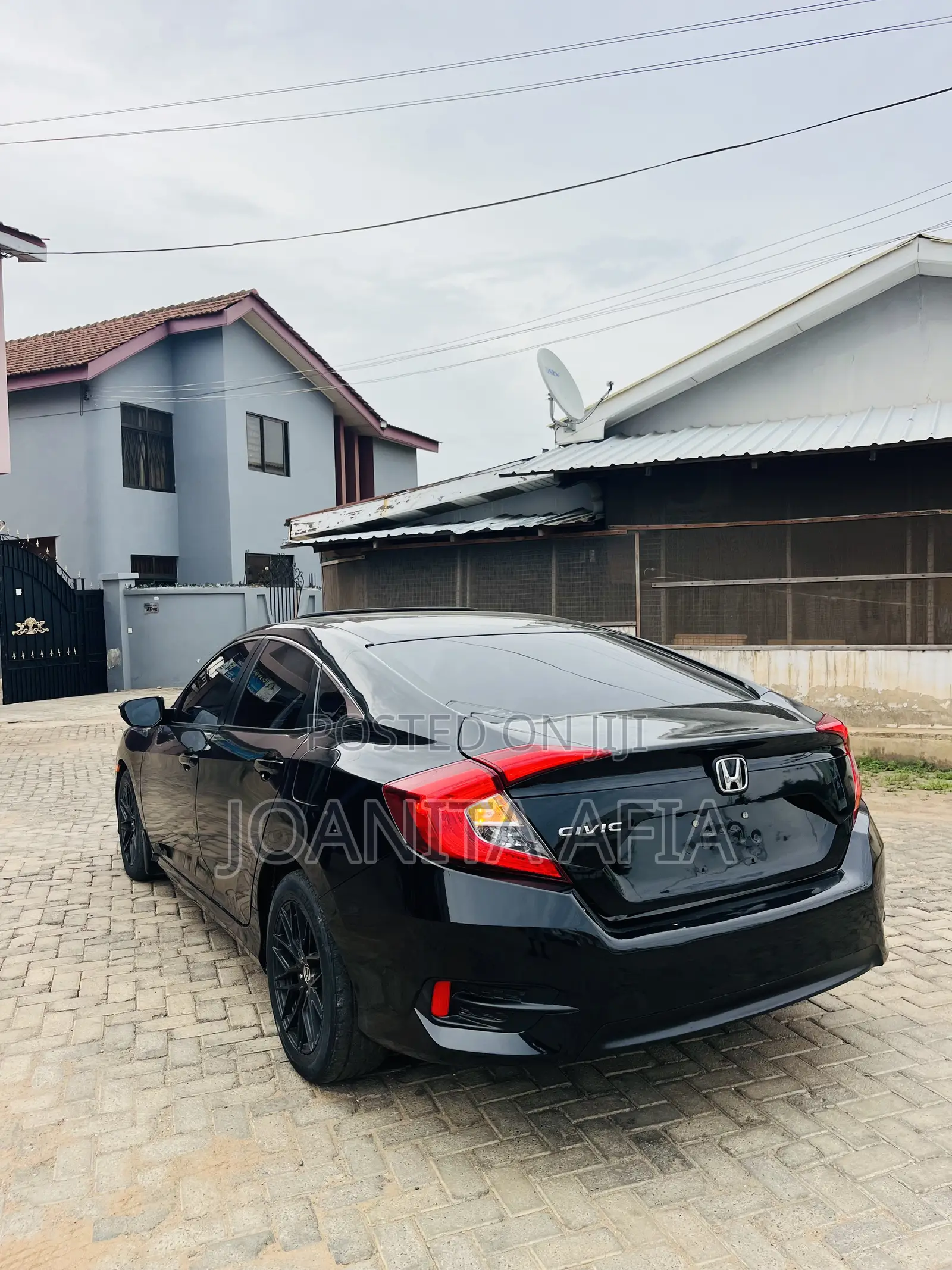 Honda Civic EX-L 4dr Sedan (1.5L 4cyl) 2017 Black