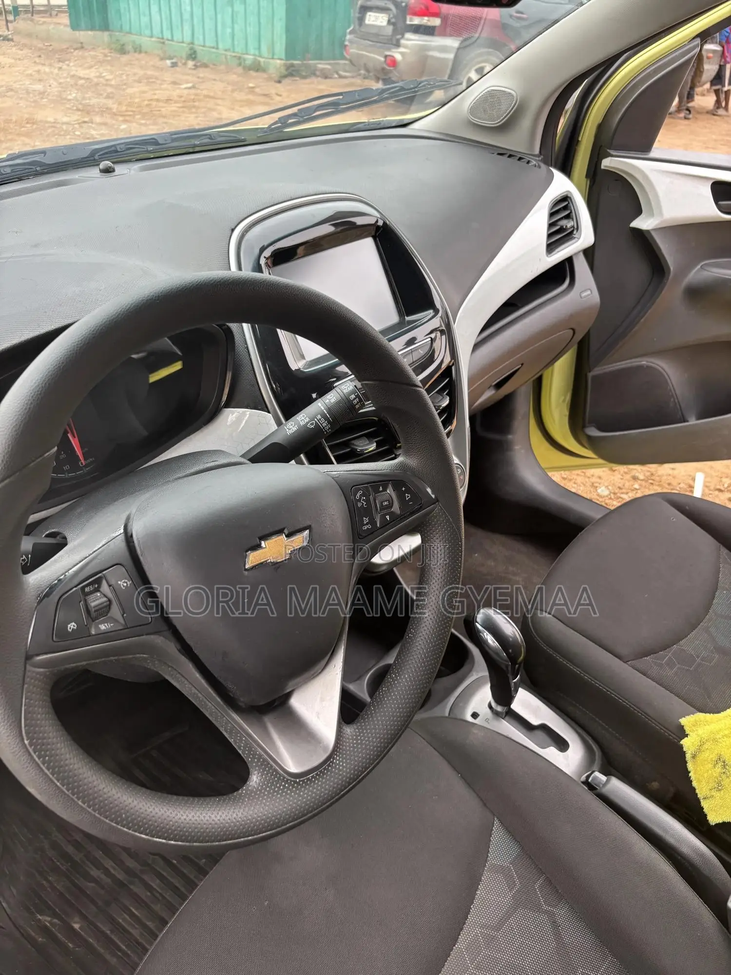Chevrolet Spark LT w/1LT CVT 2017 Yellow