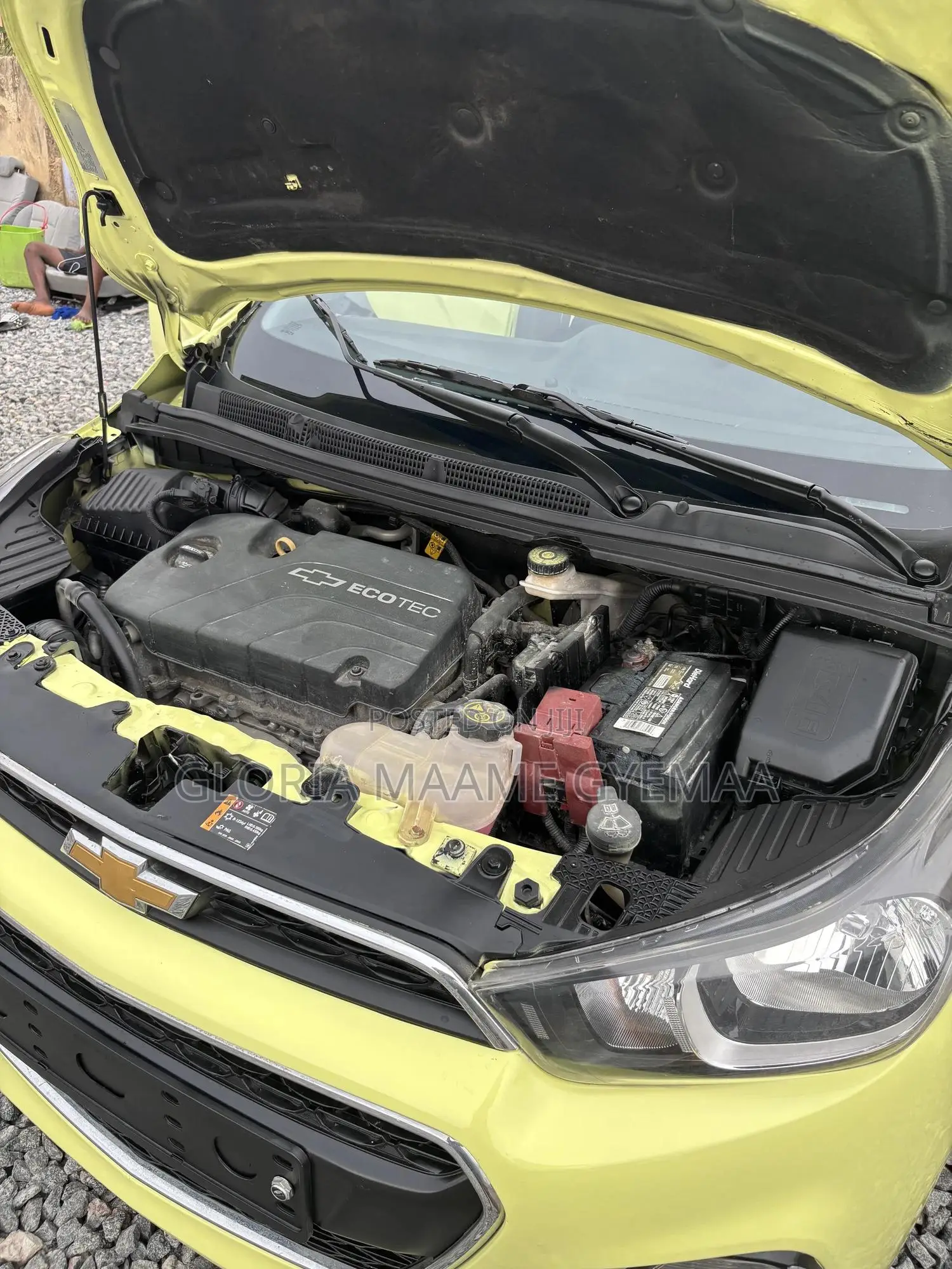 Chevrolet Spark LT w/1LT CVT 2017 Yellow