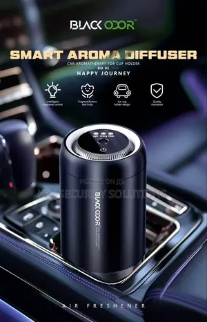 Black Odor Smart Car Aromatherapy Diffuser