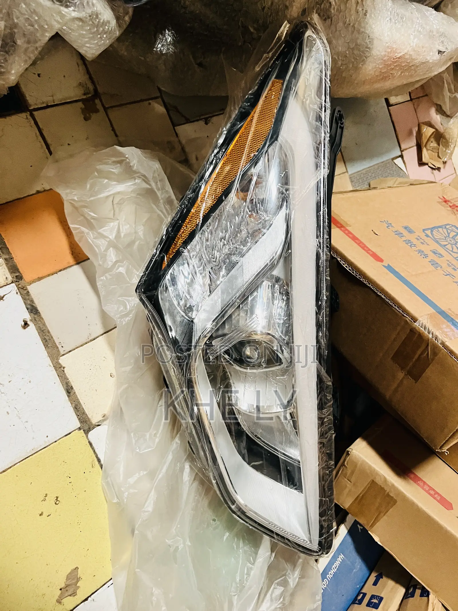 Santafe 2013 Headlight Led