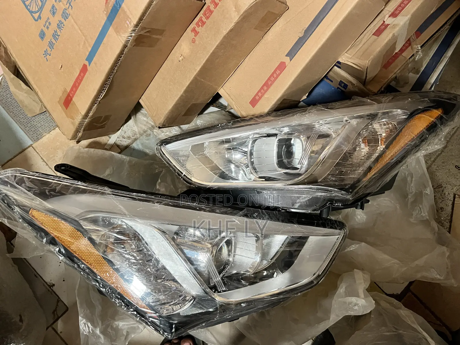 Santafe 2013 Headlight Led