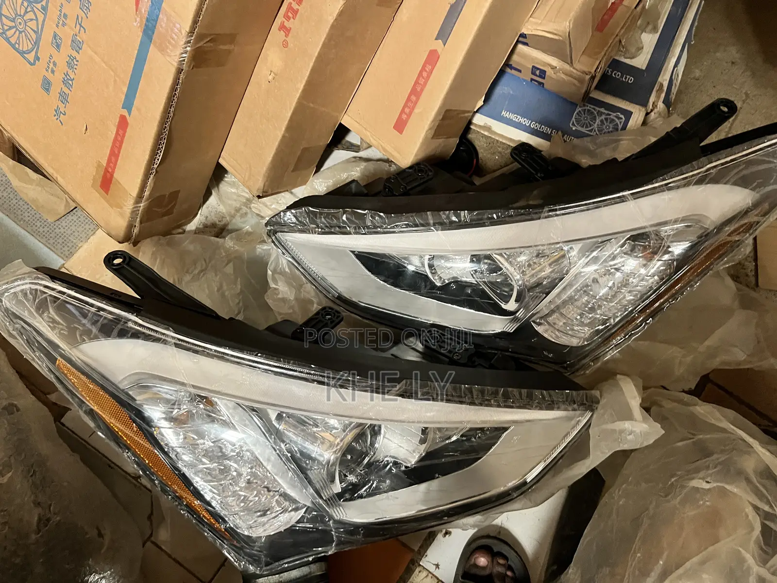 Santafe 2013 Headlight Led