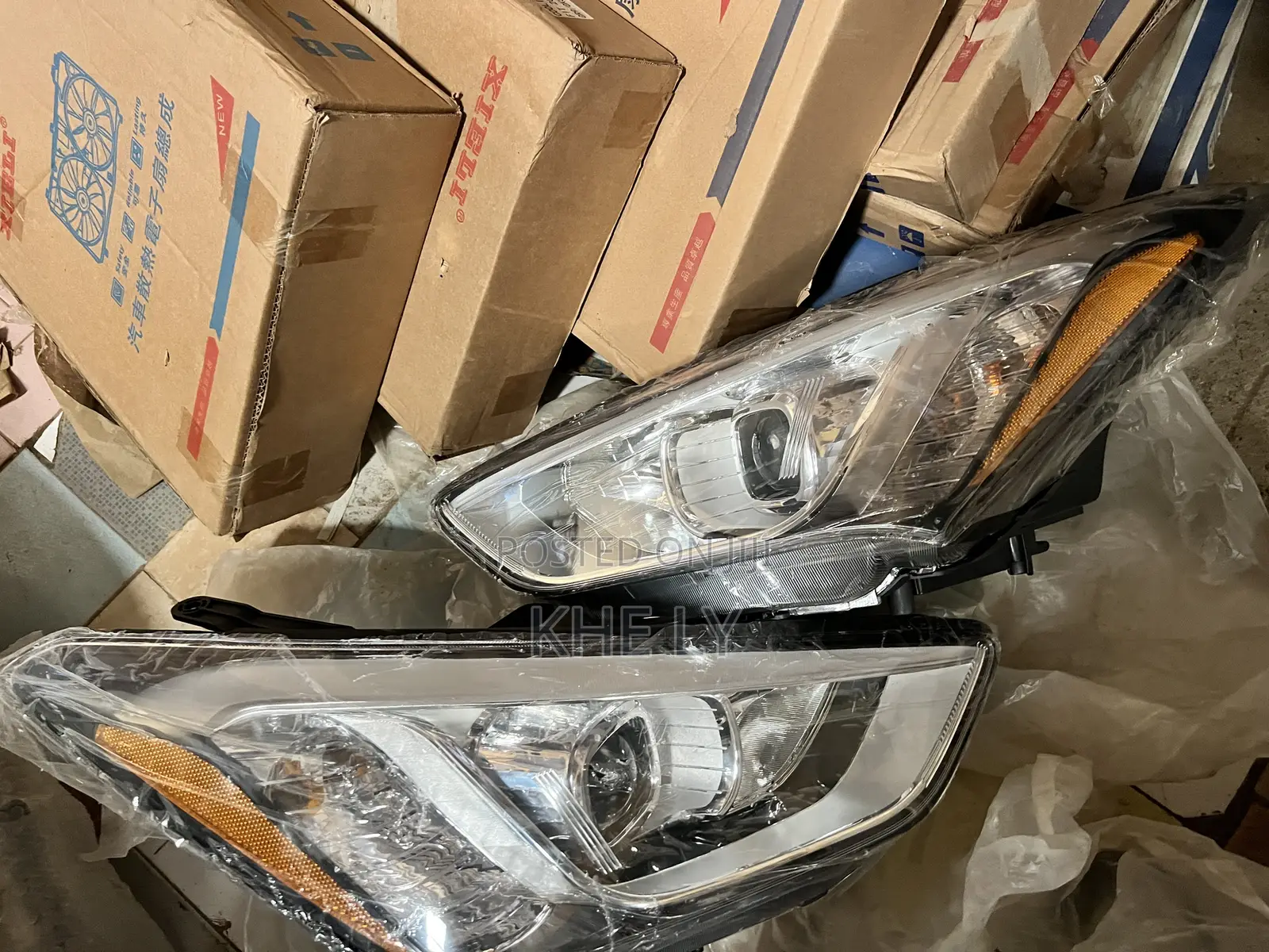 Santafe 2013 Headlight Led