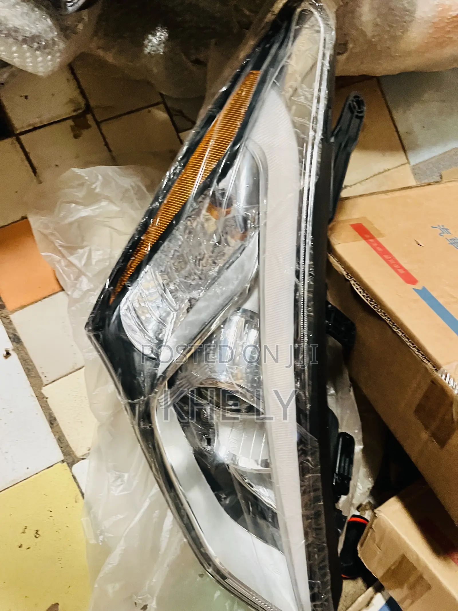 Santafe 2013 Headlight Led