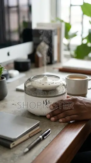 Ultrasonic Humidifier With Celestial Light Show