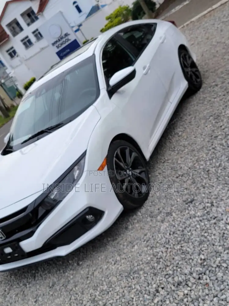 Honda Civic Sport Sedan 2019 White