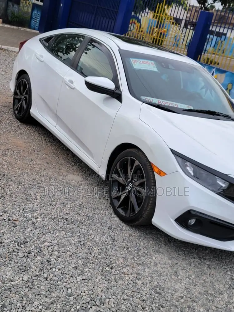 Honda Civic Sport Sedan 2019 White