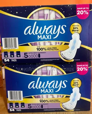 Always Maxi Pads 54cts
