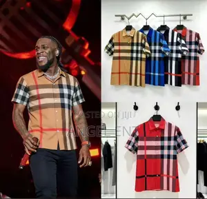 Burberry Slim Fit Check Cotton Shirt Available