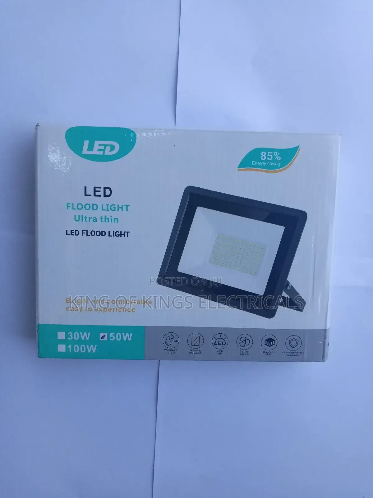 Best Quality 50w Led Floodlight - Black/White