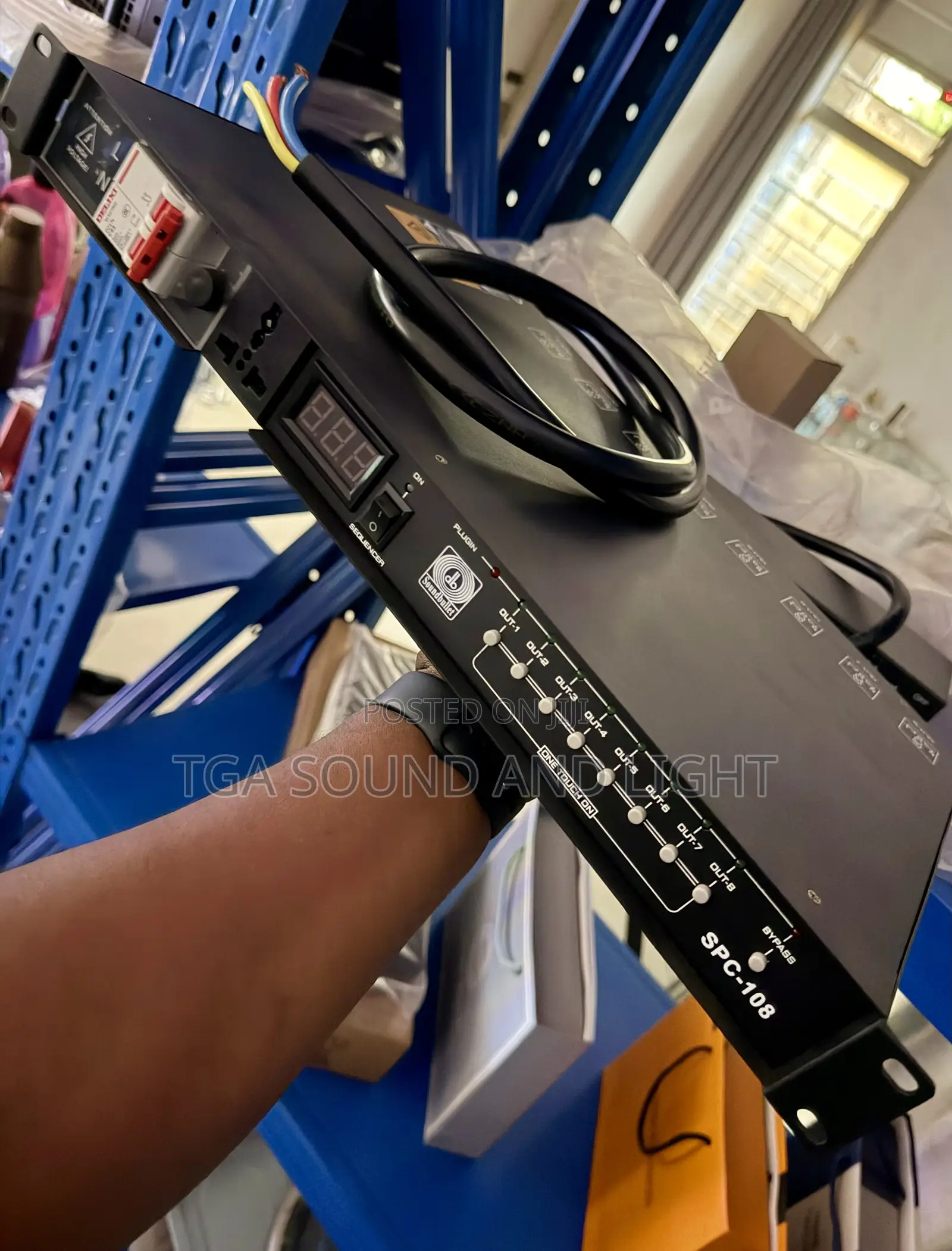 Sound Bullet SPC-108 Power Sequence