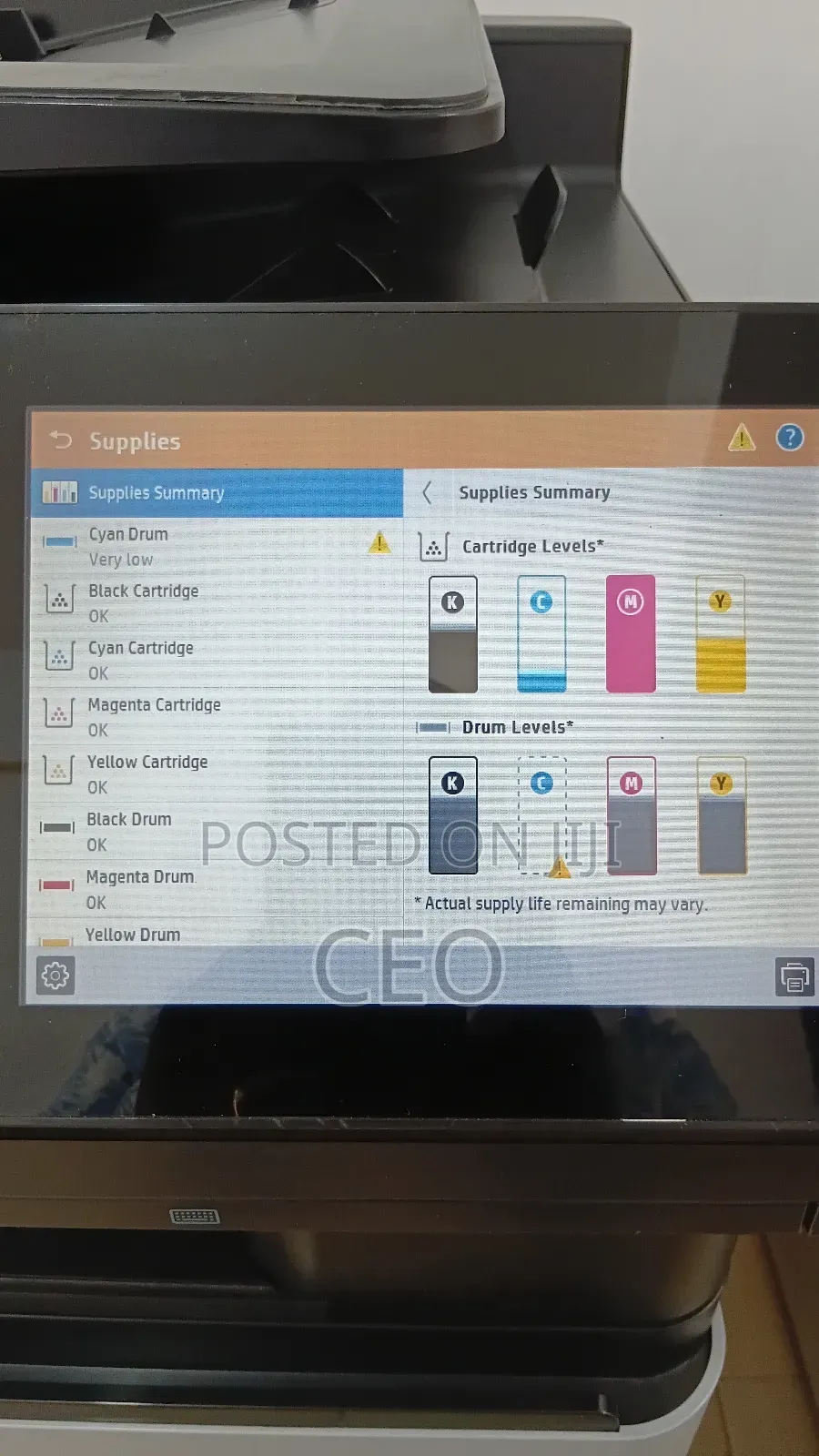 Hp Laerjet M880 MFP Printers