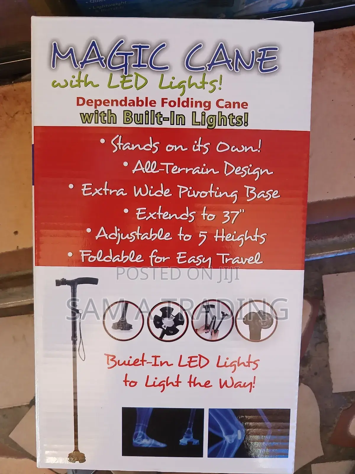 Dependable Cane With in-Built Light
