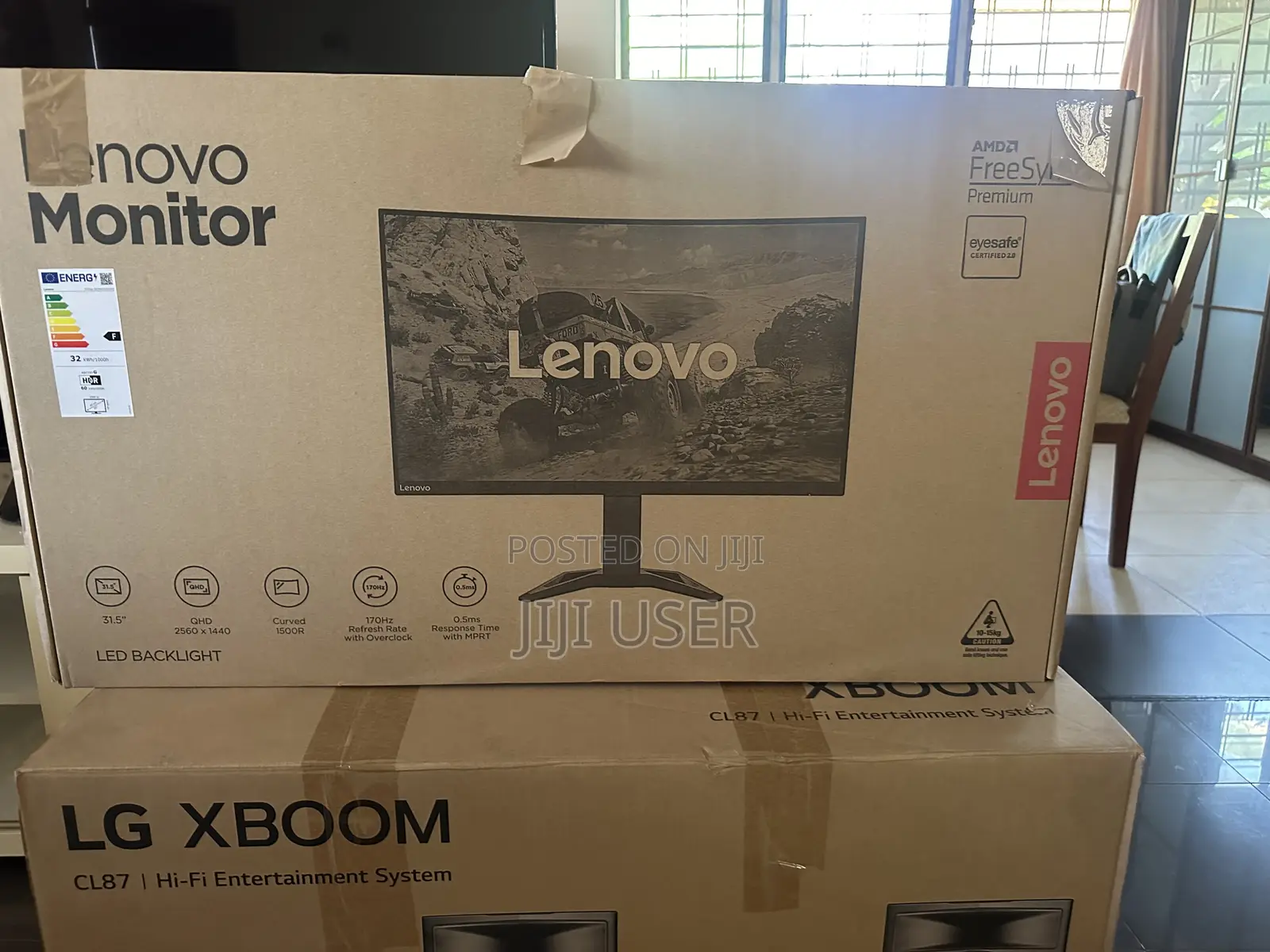 Curved Lenovo G32qc-30 Monitor