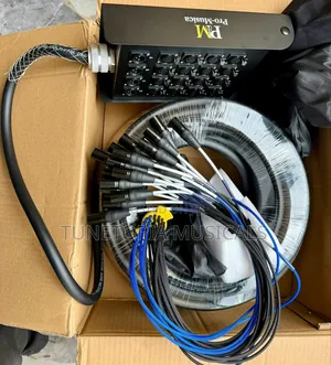 Pro-Musica 20 Channels Audiolink.16 XLR Sends,4 XLR Returns 50 Meters
