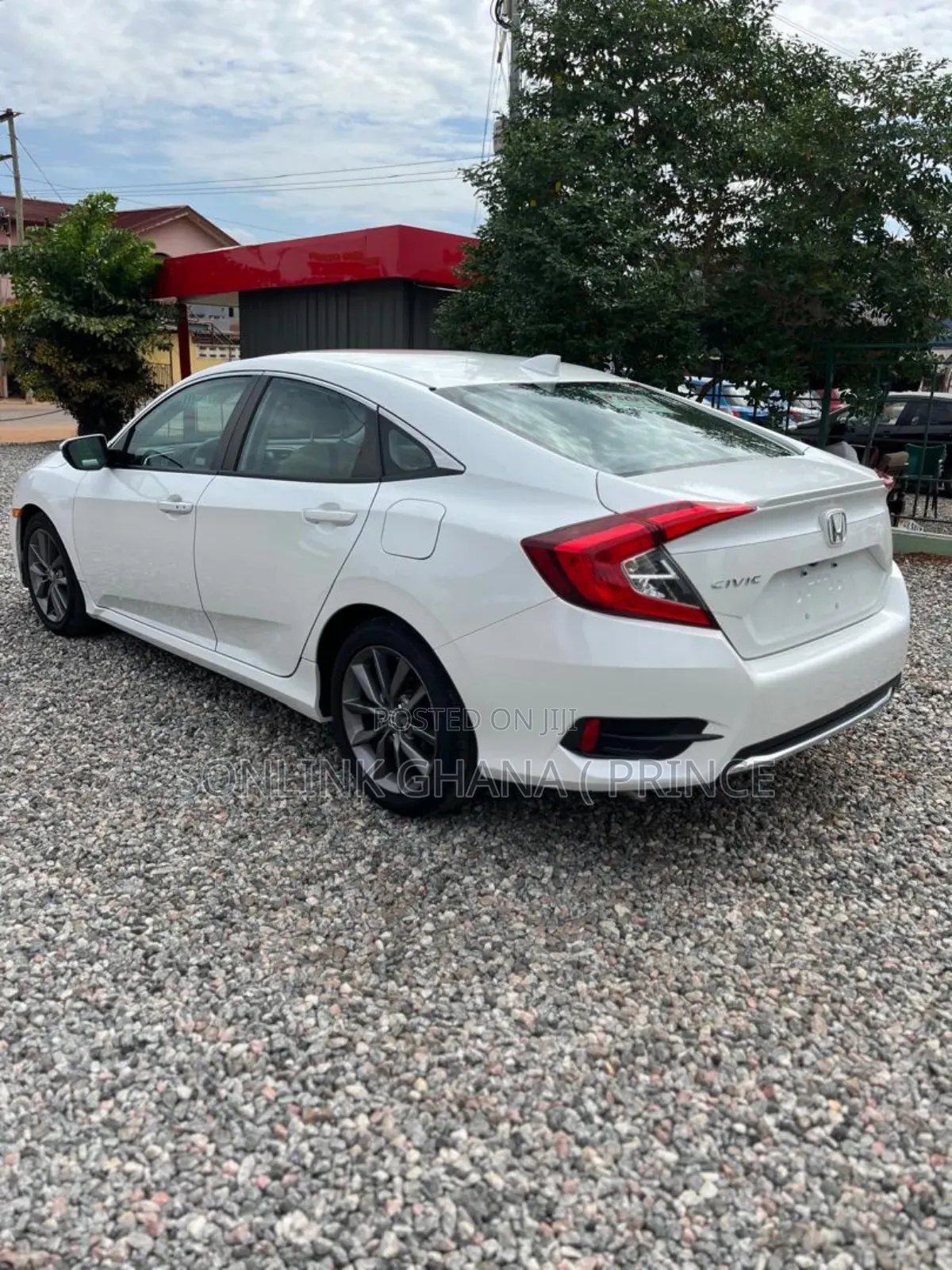 Honda Civic EX-L Sedan 2019 White