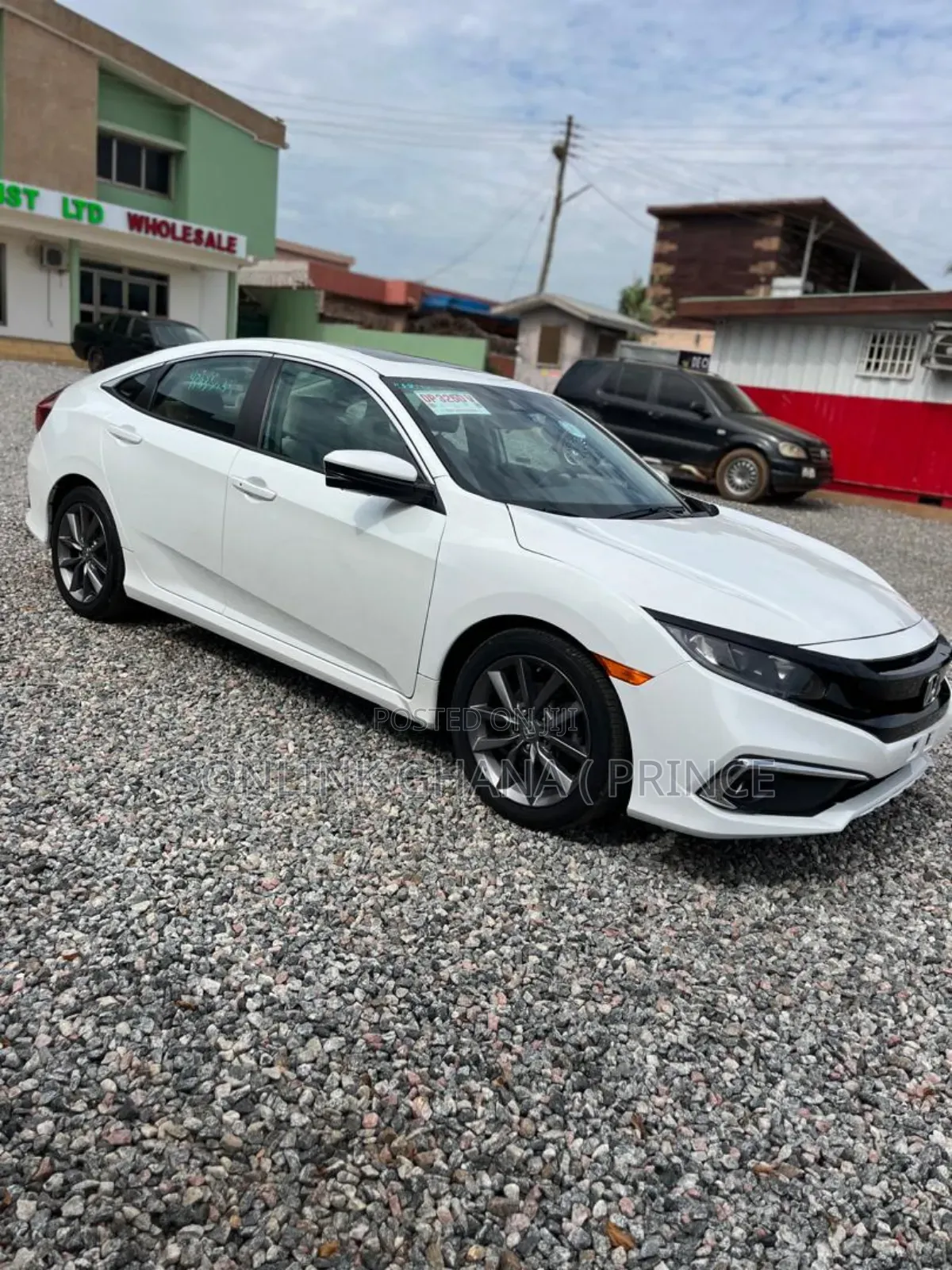 Honda Civic EX-L Sedan 2019 White