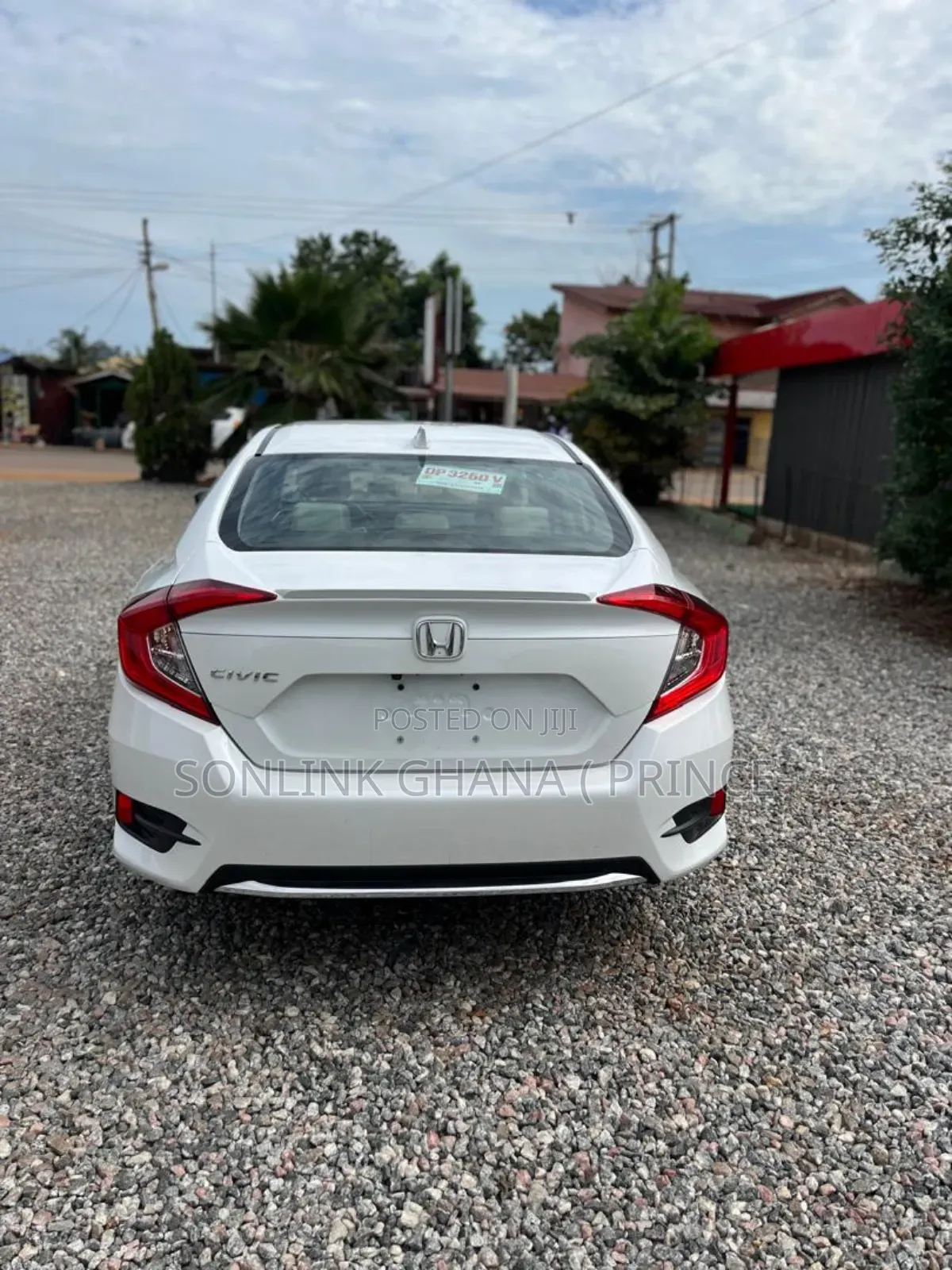 Honda Civic EX-L Sedan 2019 White