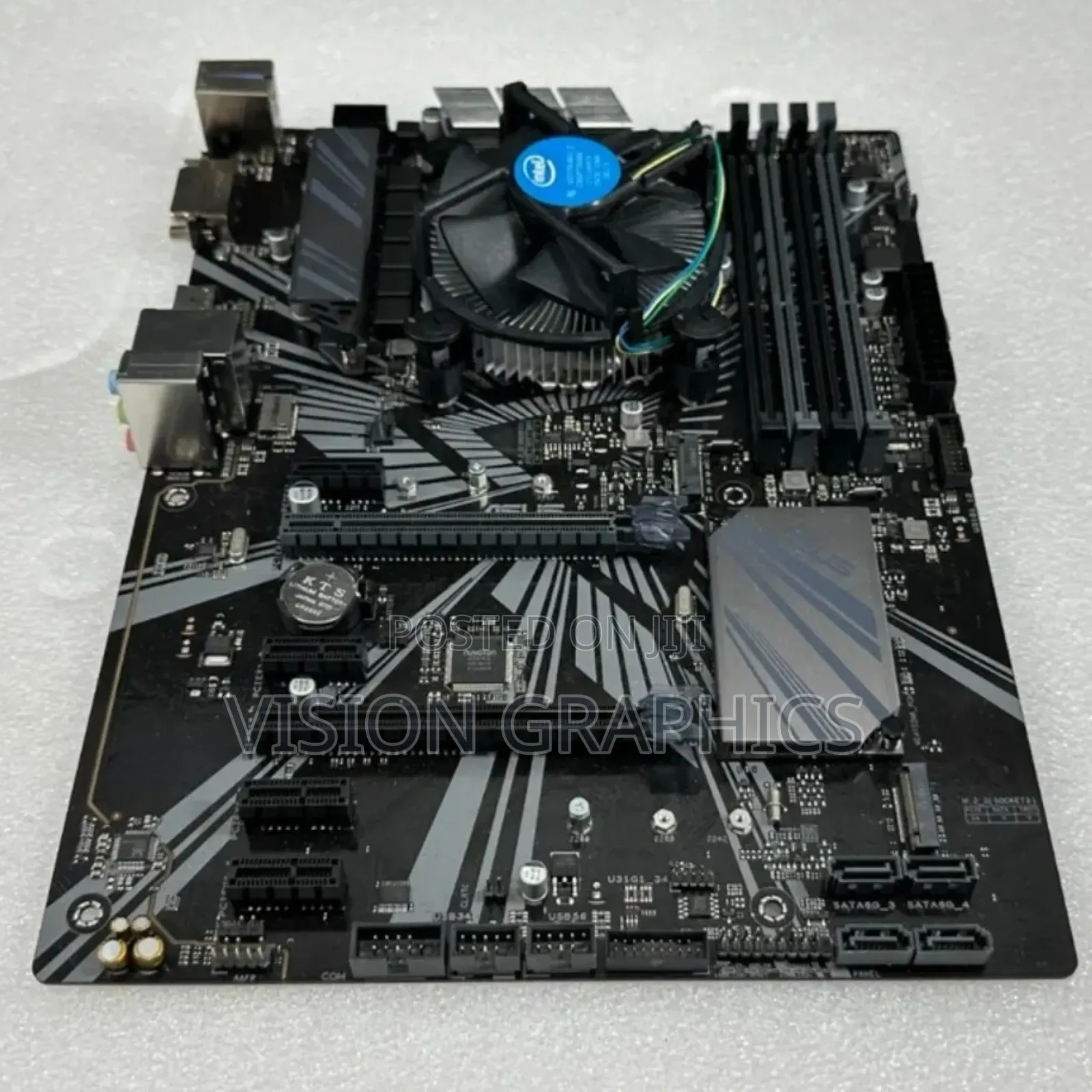 Asus Prime Z370-P Motherboard With Core I5 8500 8thgen and Cooler