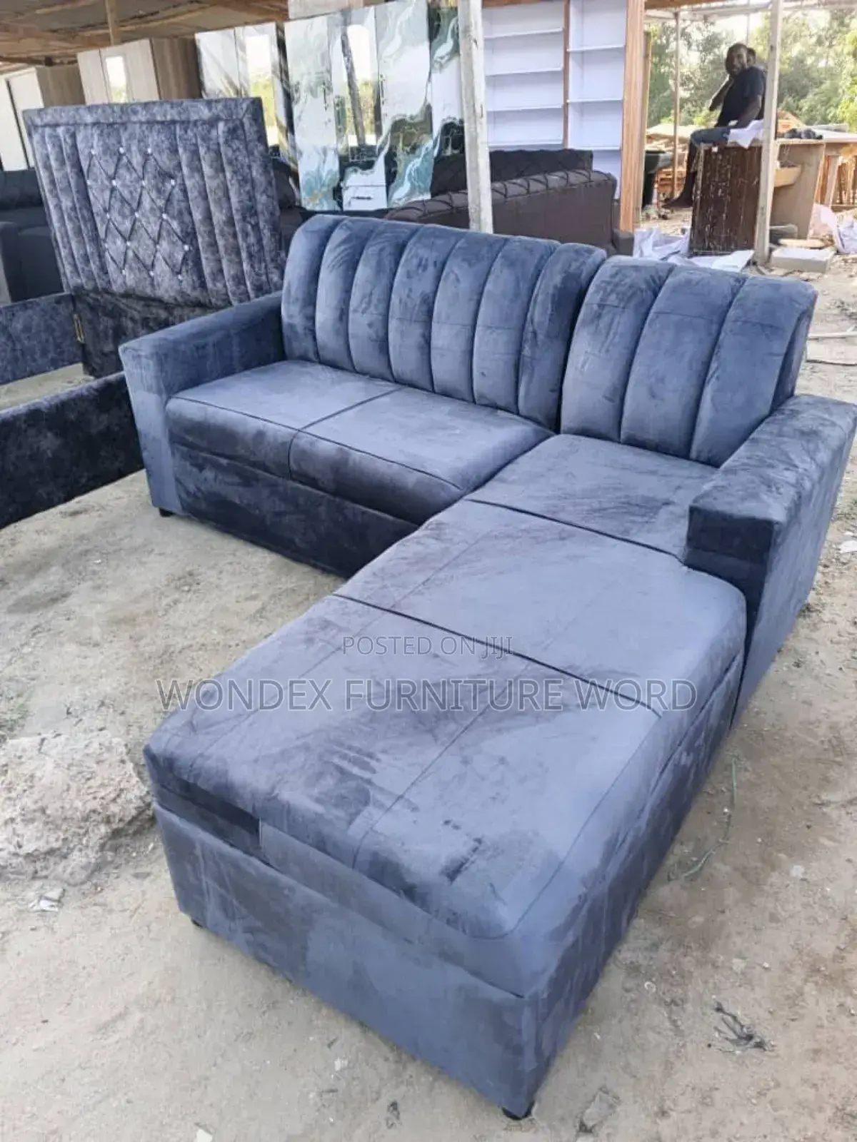 Best Quality Stuffing Chair L Shaped