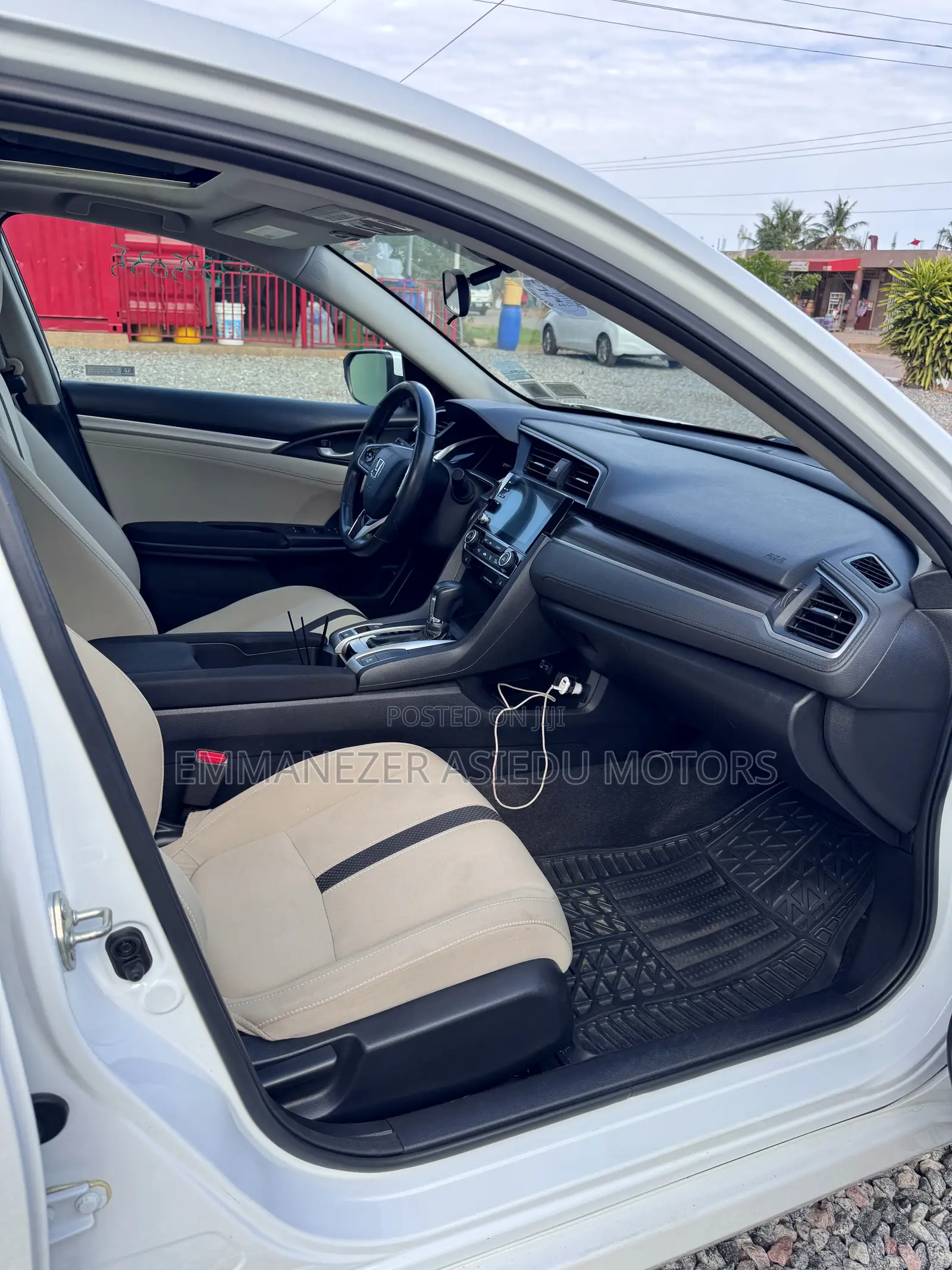Honda Civic EX Sedan 2019 White
