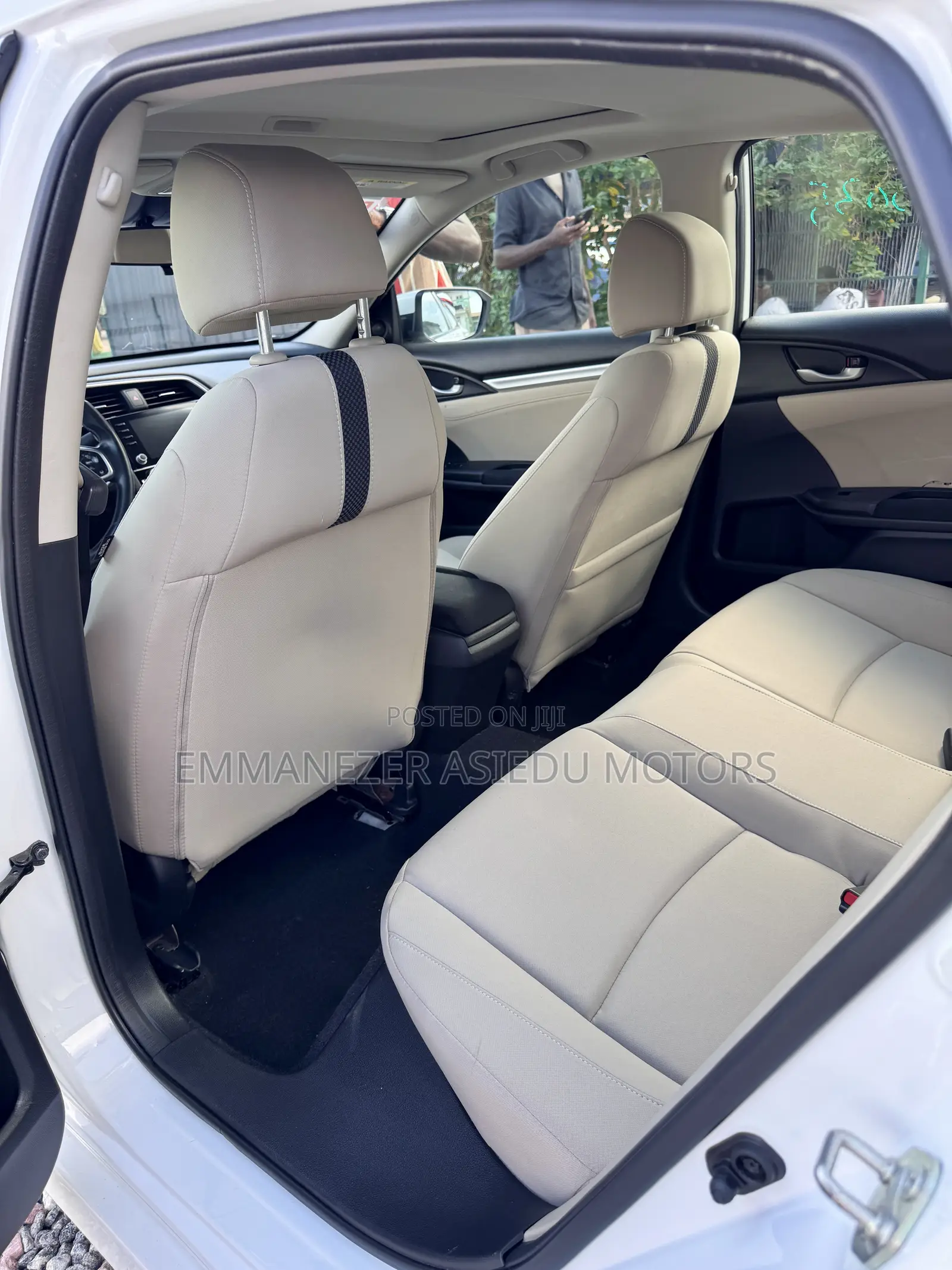 Honda Civic EX Sedan 2019 White