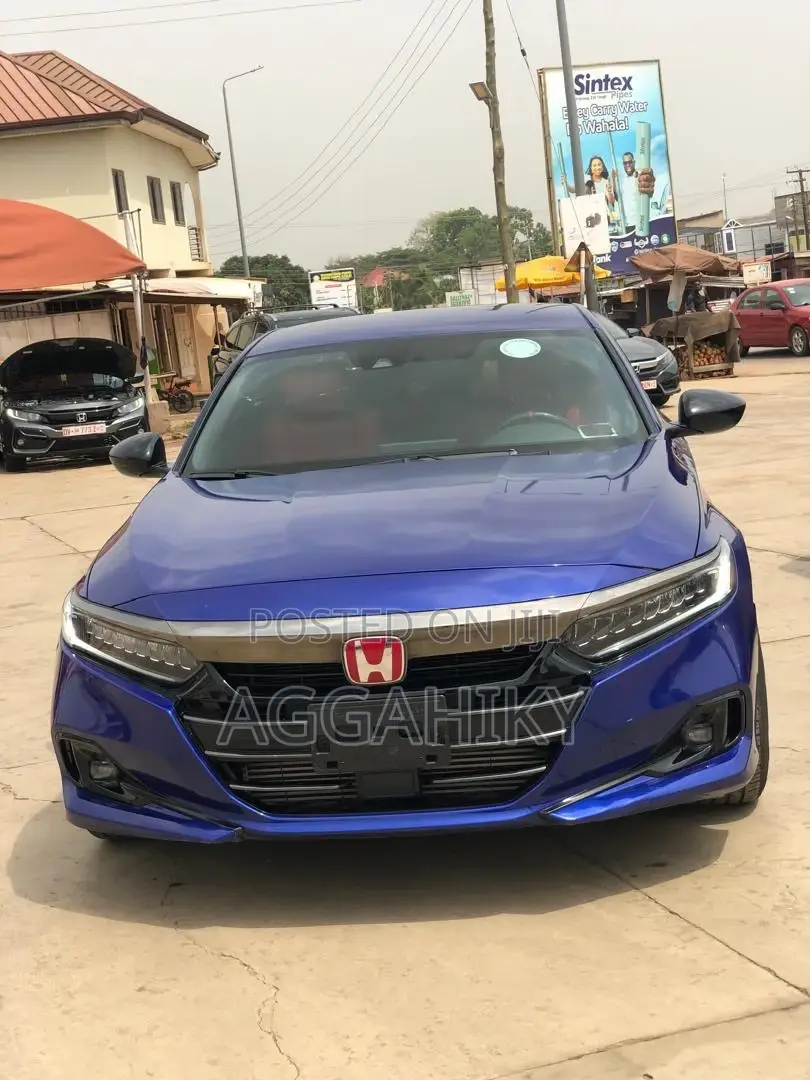 Honda Accord Sport (1.5L 4cyl Turbo 6M) 2019 Blue