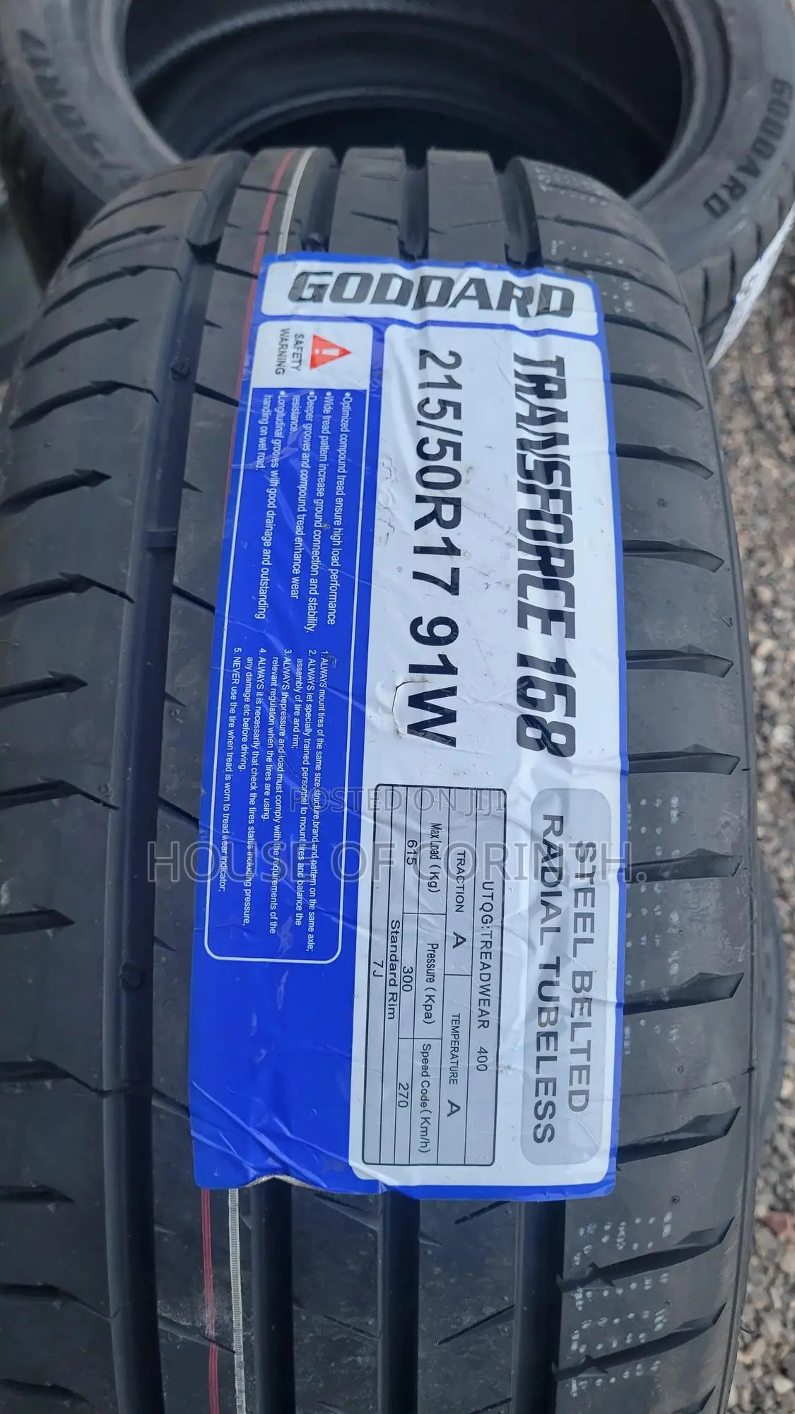 215/50r17 Goddard 91w