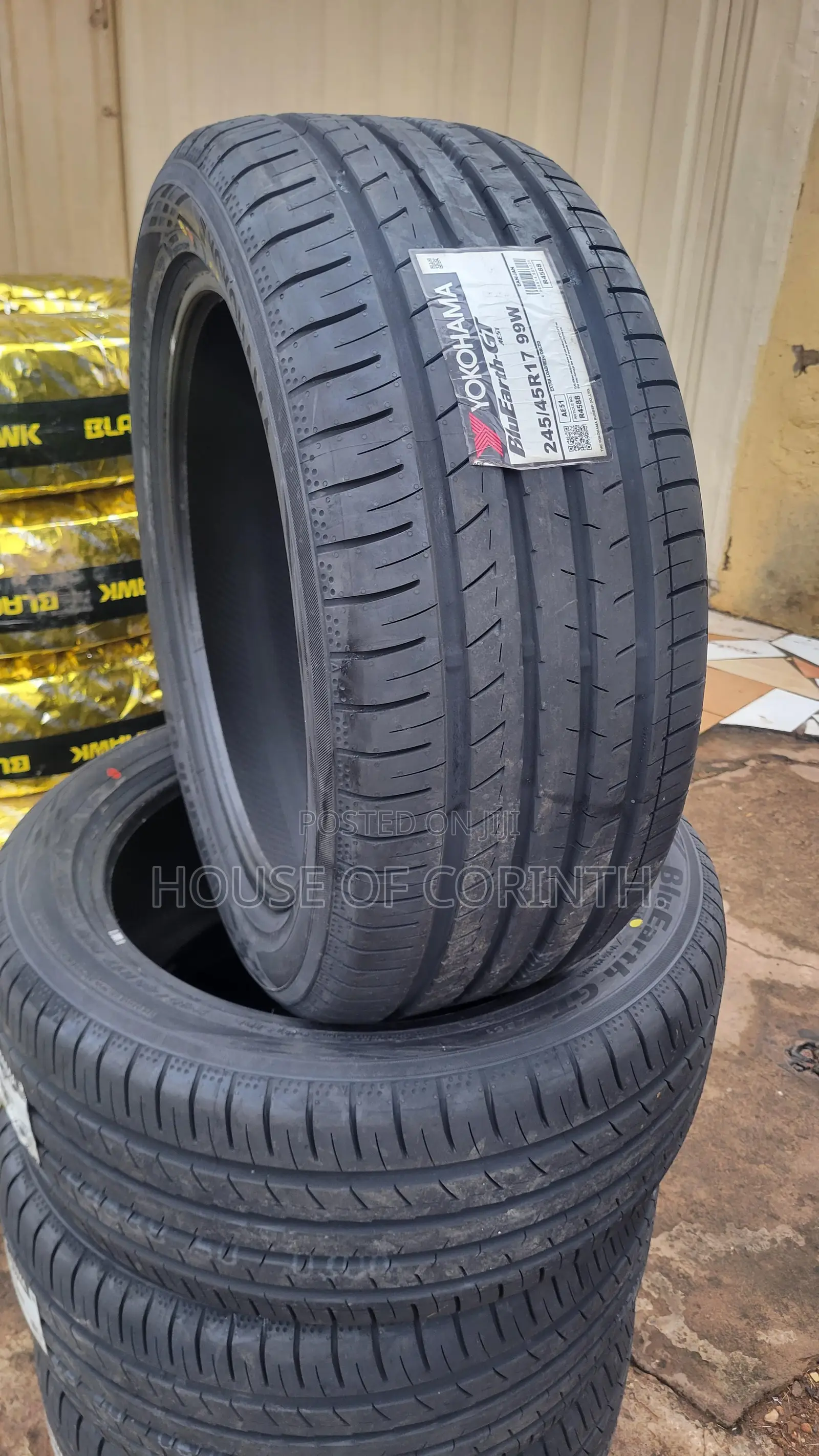 245/45r17 Yokohama Blueearth Gt 99w Ae51