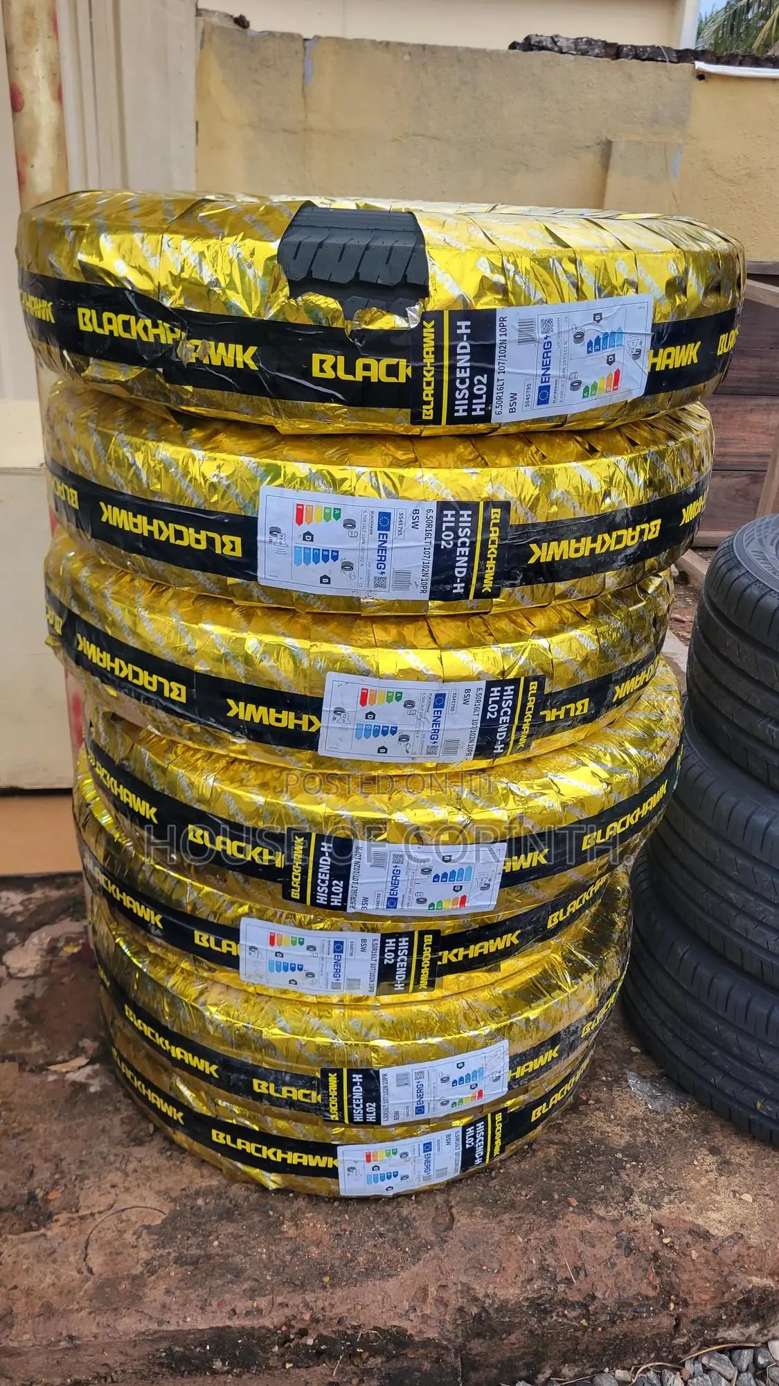 6.50r16lt Blackhawk Hiscend-H Hl02 107/102n 10pr Tubeless