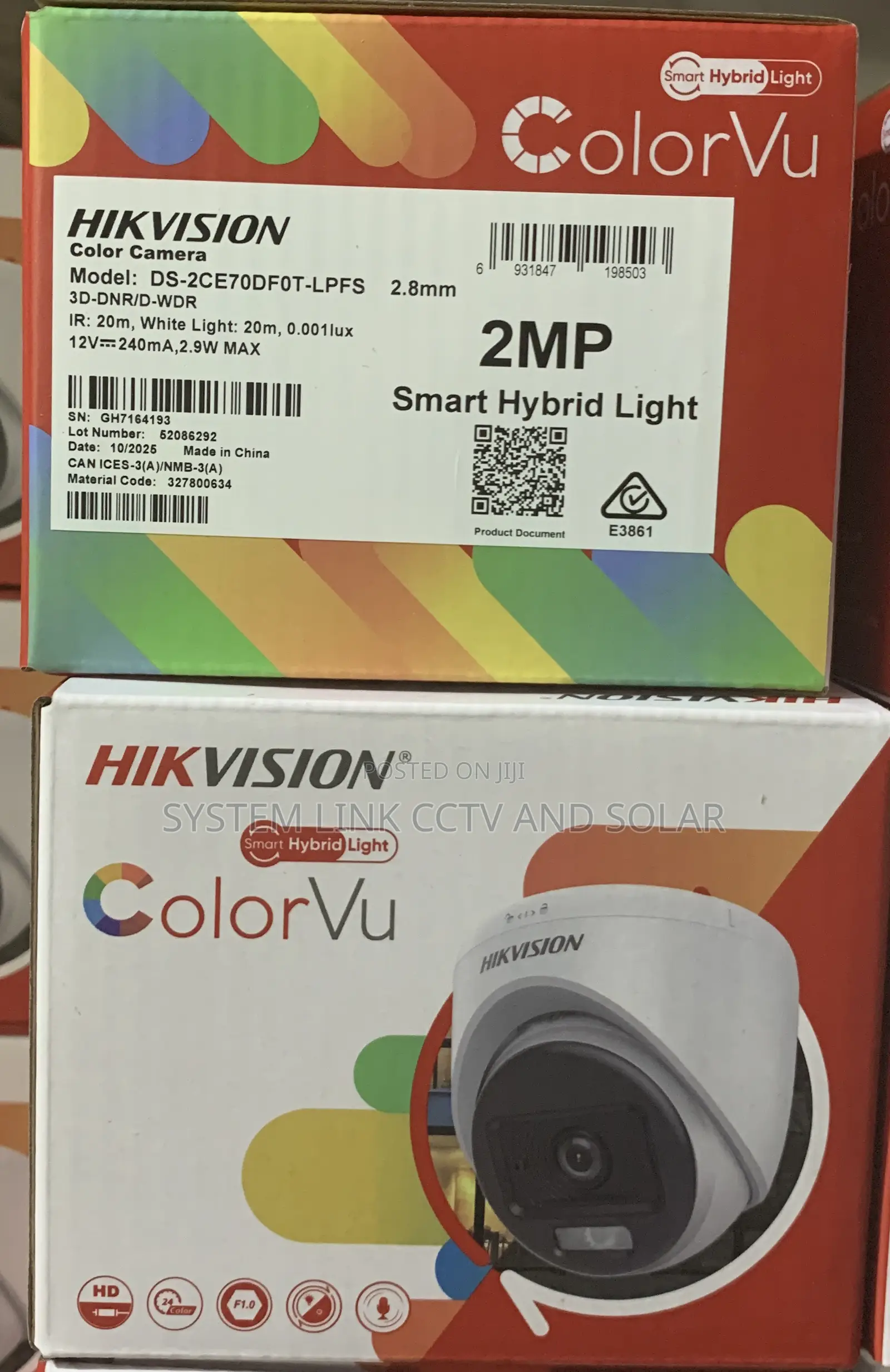 Hikvision Colorvu 2mp Dome