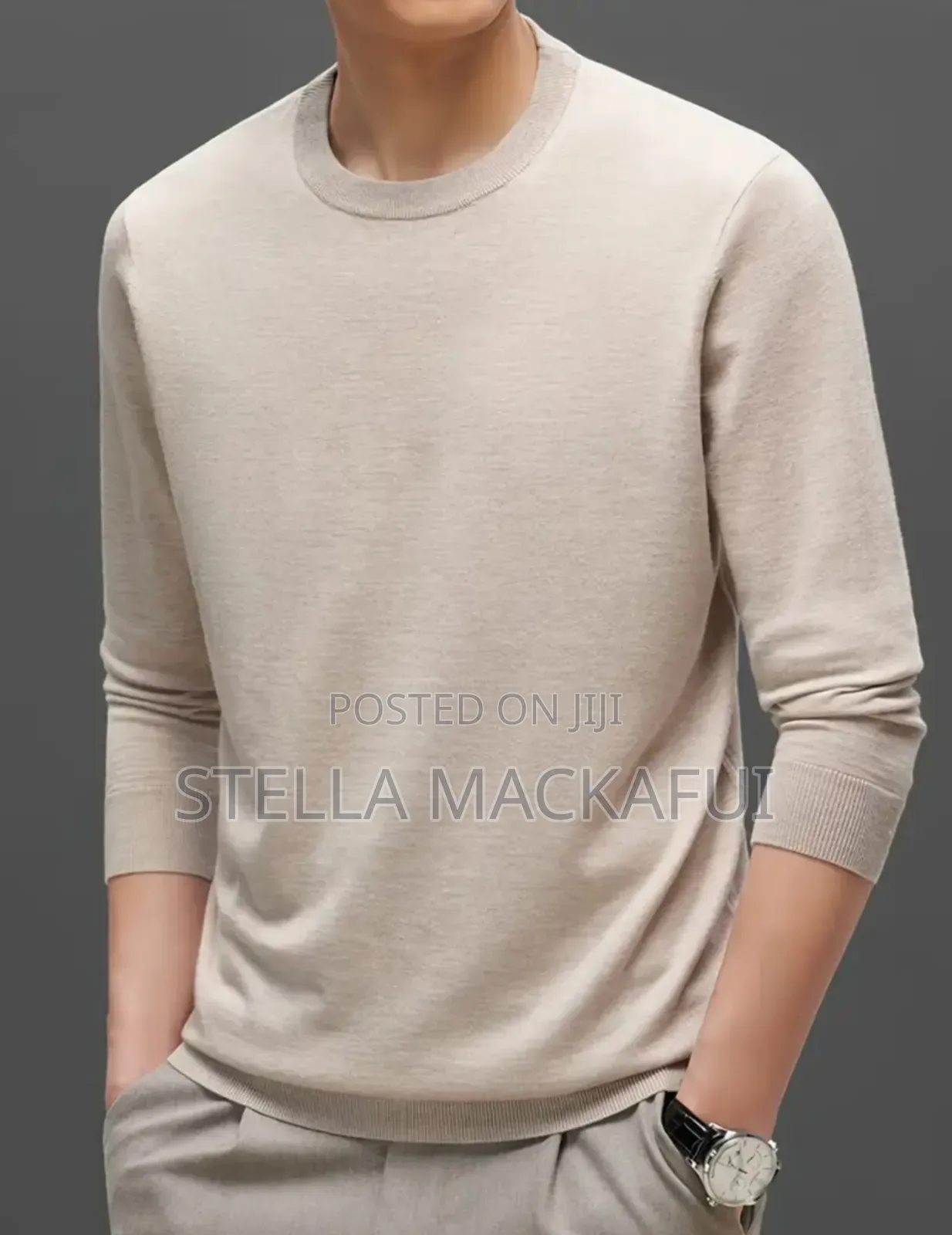 Round Neck Long Sleeve Shirts