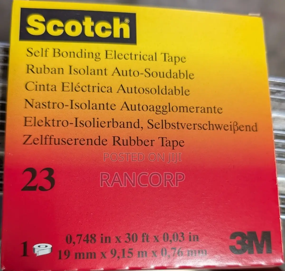 3m Scotch 23 High Voltage Tape