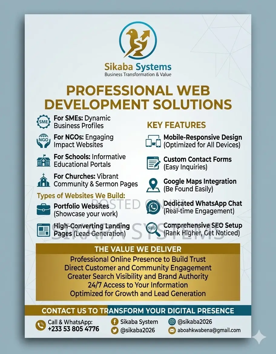 Business Website Development (Business Package)