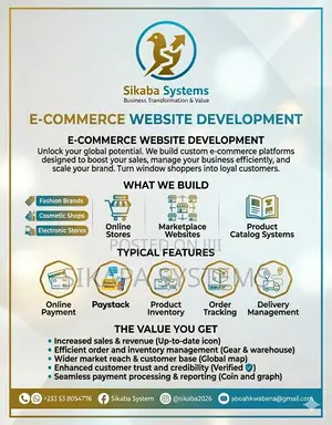 Core E-Commerce Website Services