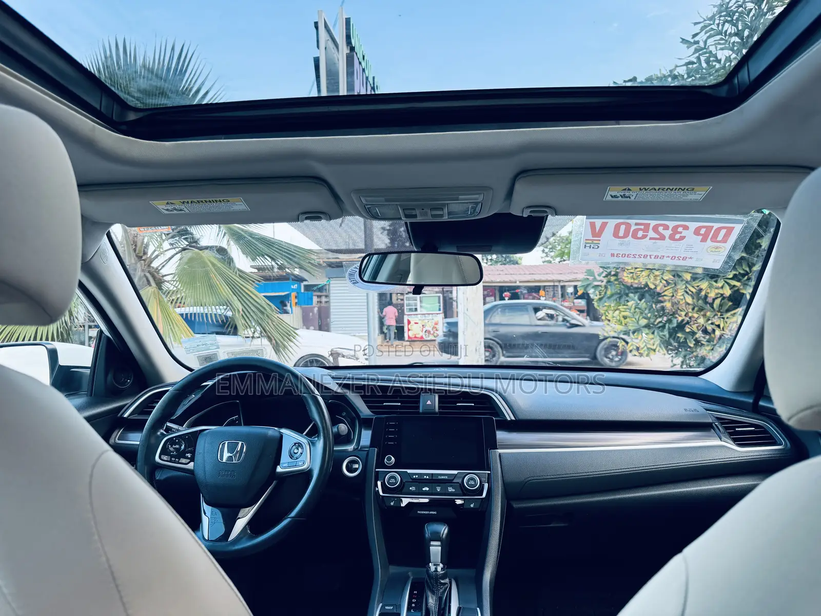 Honda Civic EX Sedan 2019 White
