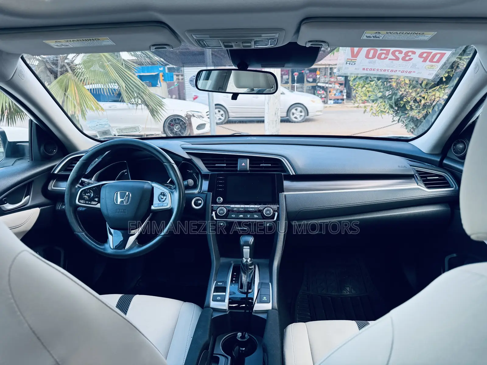 Honda Civic EX Sedan 2019 White