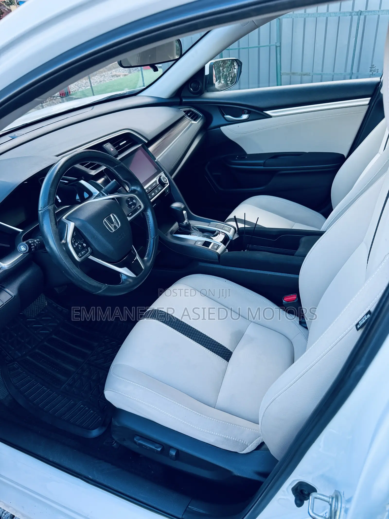 Honda Civic EX Sedan 2019 White